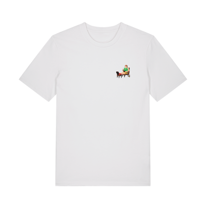 tuche store t-shirt blanc brodé le bouzollais